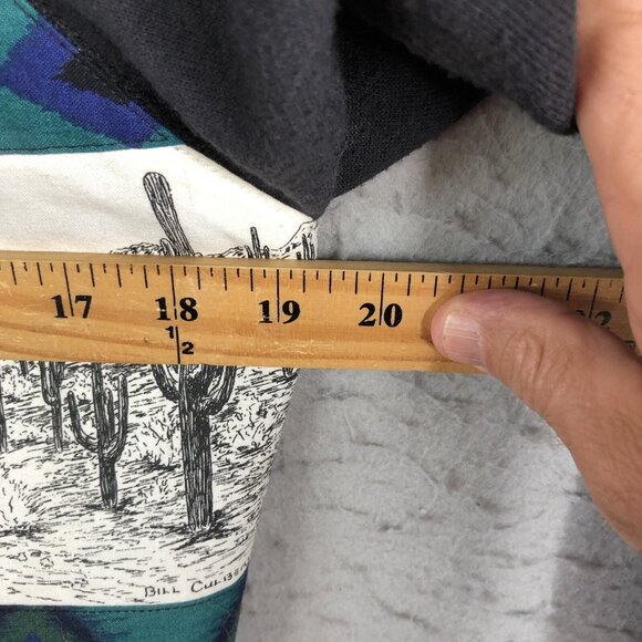 Vintage Sacs Western Jacket Womens Medium Aztec Quilted Old West Cactus Ranch - Picture 6 of 16